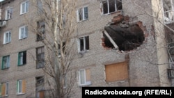 Авдіївка після обстрілу, 10 лютого 2017 року 