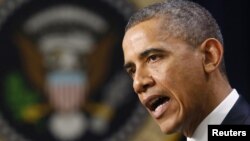 АҚШ президенті Барак Обама. Вашингтон, 28 қараша 2012 жыл.