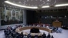 Membrii Consiliului de Securitate al ONU au discutat și votat o rezoluție care cerea încetarea focului în Gaza și acces nerestricționat pentru ajutoarele umanitare. 4 iunie, 2025.