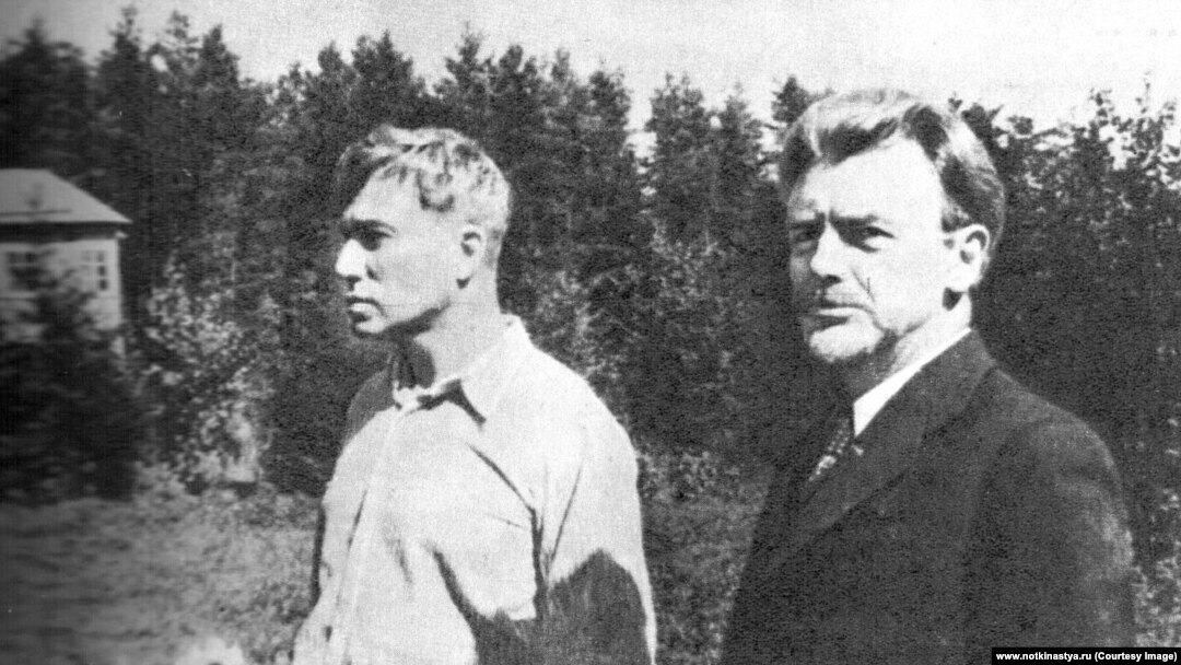 Борис Пастернак и Генрих Нейгауз, Переделкино, 1948 год