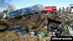 Фото місця ДТП (із сайту Департаменту ДАІ МВС України)