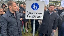 Gradonačenici Banja luke i Bijeljine predvodili protest zbog preraspodjele PDV-a