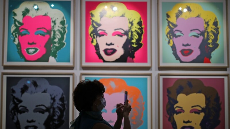 نقاشی اندی وارهول از مریلین مونرو ۱۹۵ میلیون دلار حراج شد