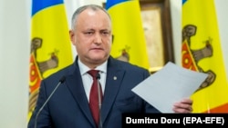 Moldovan President Igor Dodon