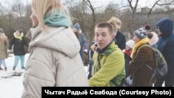 На сьвяткаваньні Масьленіцы ў Сяргея Гапона