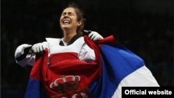 Milica Mandić na Olimpijadi u Londonu