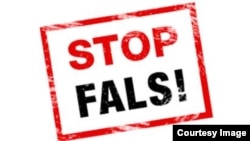 Logo-ul campaniei „Stop Fals!”