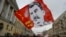 Cталин в Петербурге на первомайской демонстрации
