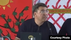 Жанарбек Акаев эл менен жолугушууда. Ош. 12-май, 2026-жыл.