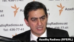 Azerbaijan -- opposition leader Ali Kerimli - Baku - 15Mar2011