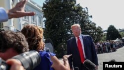 Американскиот претседател Доналд Трамп 