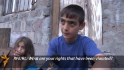 Armenian Teen Demands 'Right To A Good Life'