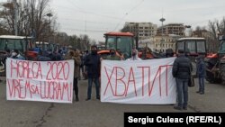 Protestul fermierilor și sectorului HoReCa, decembrie 2020, Chișinău