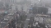 Покровськ у тумані, кадр із українського дрона, листопад 2025 року
