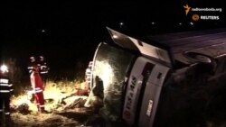 Автобус с гражданами Украины попал в ДТП в Румынии