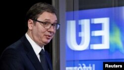 Српскиот претседателот Александар Вучиќ