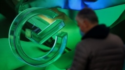 Ресейдің "Сбер" финтехкорпорациясы логосы. Көрнекі сурет.