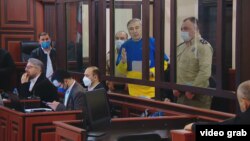 Михаил Саакашвили суд залида (архив сурати)