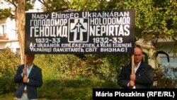 Вшанування пам’яті жертв Голодомору-геноциду в Україні 1932–33 років. Будапешт, 7 жовтня 2018 року