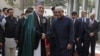 Afghan President Hamid Karzai and his Pakistani counterpart, Asif Zardari, were trying to overcome mutual distrust on the first day of talks in Istanbul.