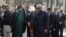 Afghan President Hamid Karzai and his Pakistani counterpart, Asif Zardari, were trying to overcome mutual distrust on the first day of talks in Istanbul.