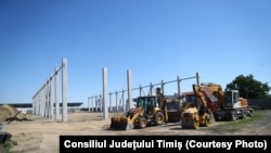 Centrul de legume și fructe de la Tomnatic (Timiș) în 2022.