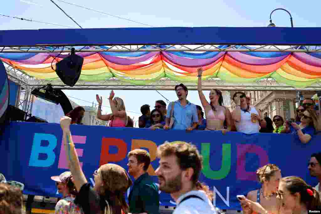 Bécsben június 14-én tartották a Pride-ot