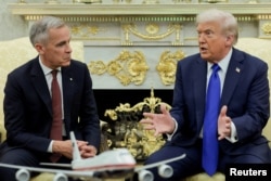 Премьер-министр Канады Марк Карни и президент США Дональд Трамп - представители разных геополитических доктрин