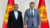 Кыргызстандын ТИМ өкүлү Сейтек Жумакадыр жана Голам Хоссейн Ядегари, Ирандын Кыргызстандагы элчиси. Бишкек. 4-июль, 2025-жыл