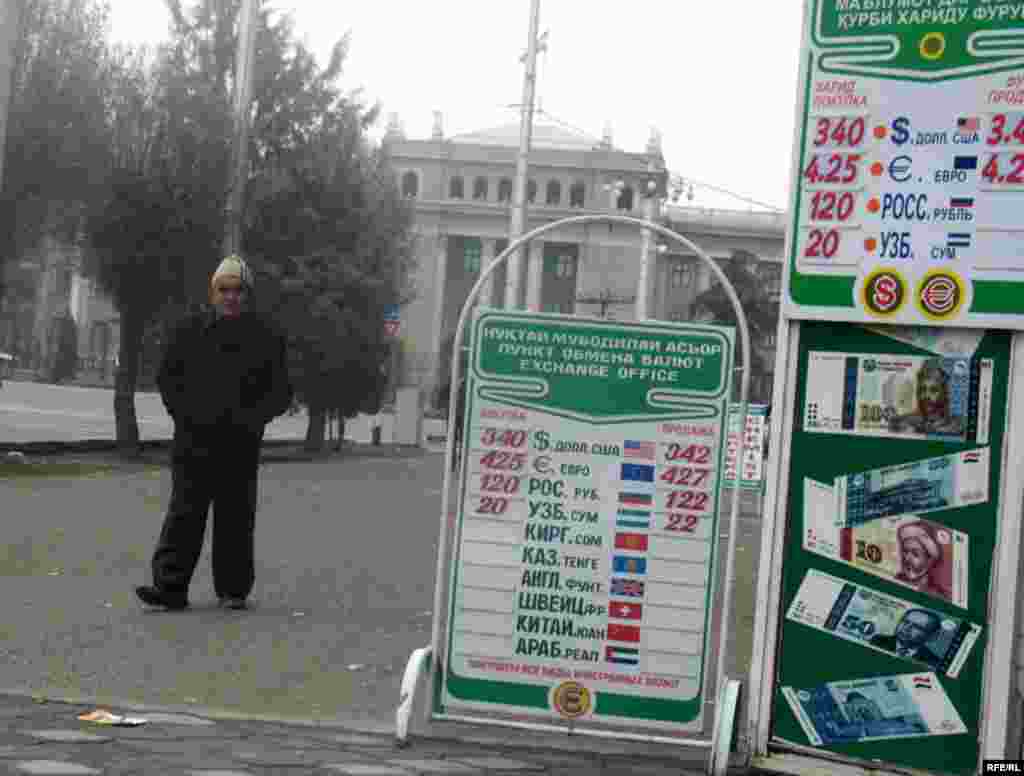 Дар охири сол арзҳои хориҷӣ дар нисбати сомонӣ, арзи миллӣ, хеле боло рафтанд. 