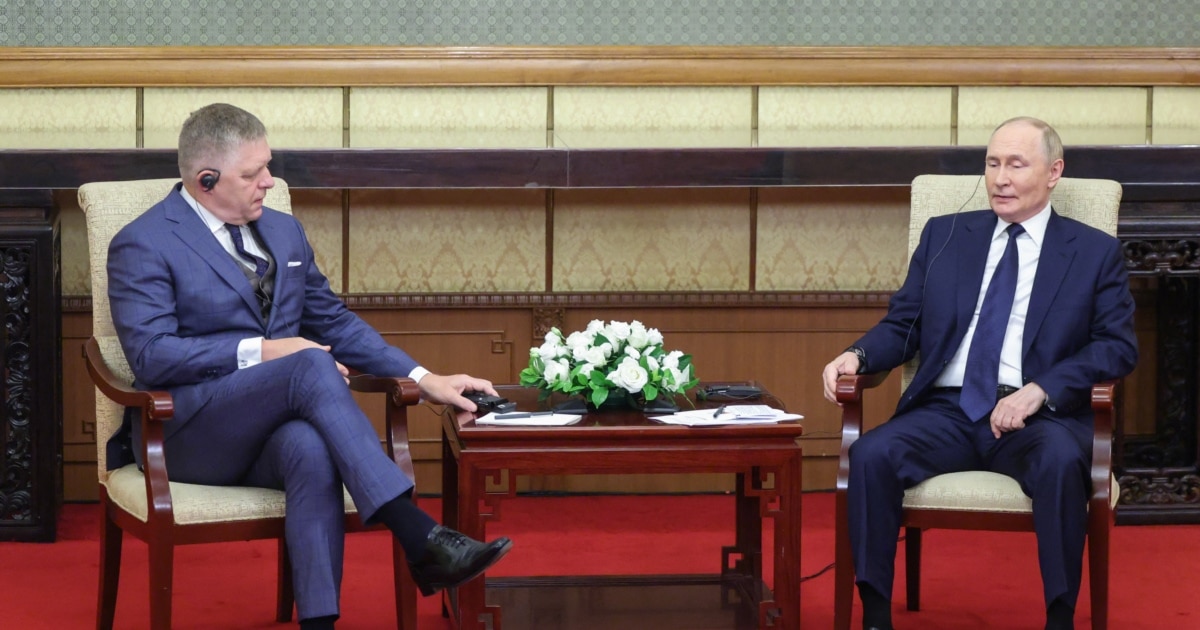 „თუ ცოცხალი ვარ, ეს უკვე კარგია“ - პუტინი ფიცოს ჩინეთში შეხვდა