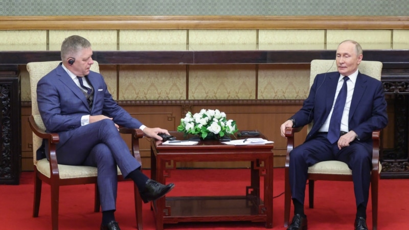 „თუ ცოცხალი ვარ, ეს უკვე კარგია“ – პუტინი ფიცოს ჩინეთში შეხვდა