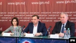 Maia Sandu, Andrei Năstase și Viorel Cibotaru