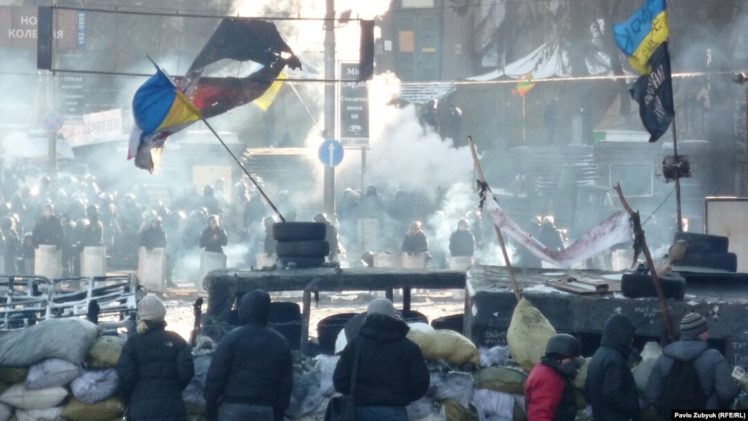 Киевский Майдан. Площадь Независимости. 31 января 2014 года 