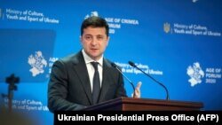 Ukrainian President Volodymyr Zelenskiy (file photo)