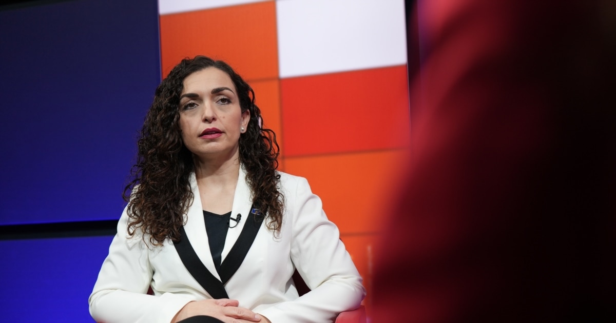 Kosovo's President Says She Expects New Government To Be Formed Quickly