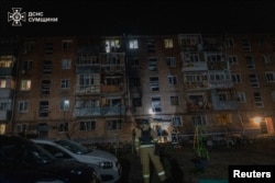 Сумы пасьля расейскай атакі 11 красавіка