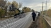 Доброполье в октябре. Антидронная защита