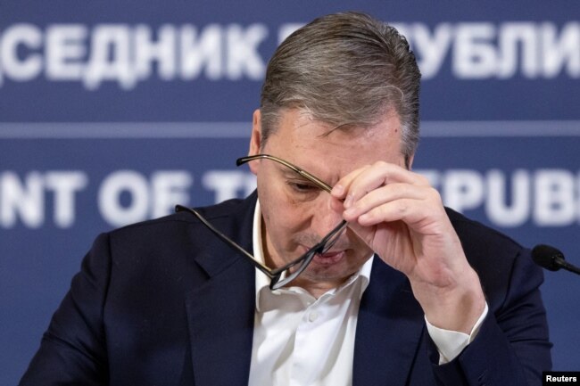 Presidenti i Serbisë, Aleksandar Vuçiq.