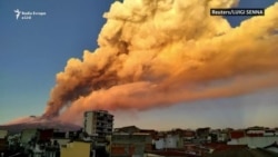 Shpërthimi i vullkanit Etna