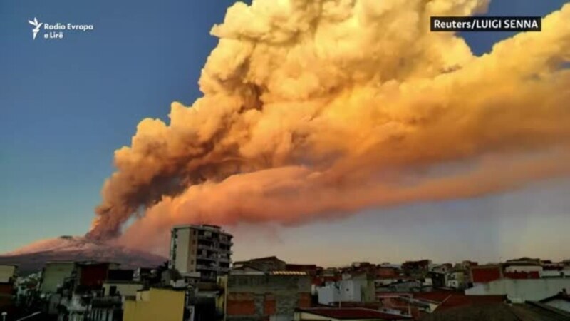 Shpërthimi i vullkanit Etna