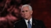 U.S. Vice President Mike Pence at World Holocaust Forum at Yad Vashem Holocaust memorial centre in Jerusalem. January 23, 2020.