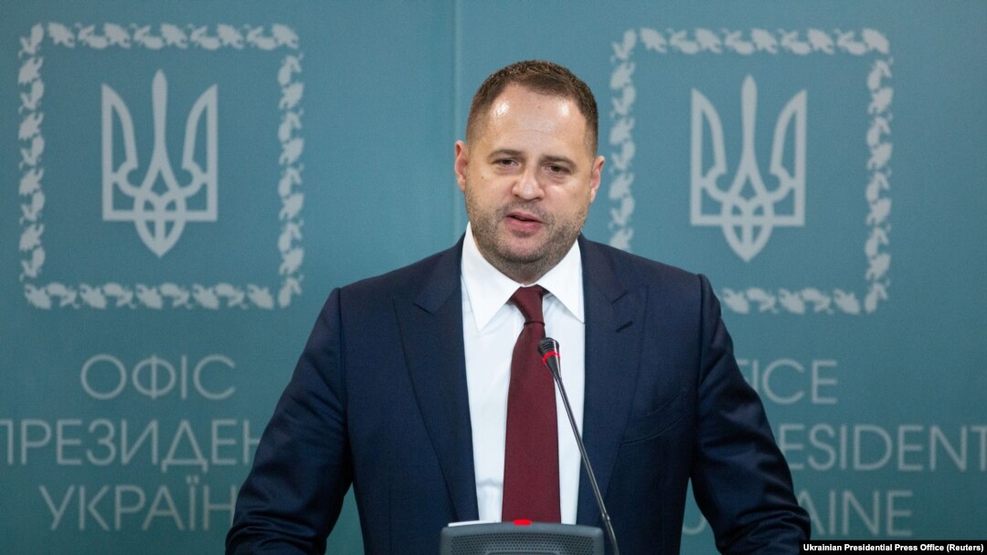 Andriy Yermak, the Ukrainian president's chief of staff