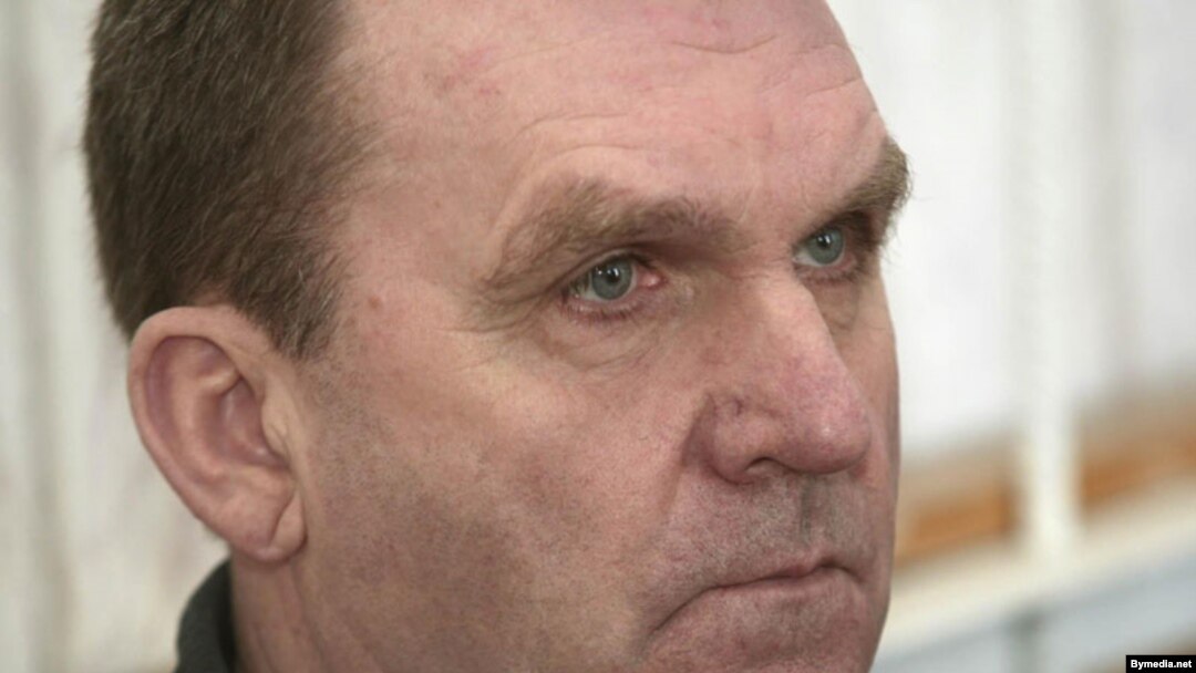 Uladzimir Asipenka during his trial in March 2009