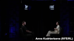 Реп-виконавець та військовослужбовець Олександр Ярмак під час інтерв'ю Радіо Свобода