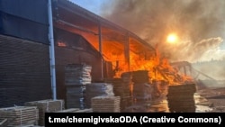 Мішенню ударів стали підприємства з обробки деревини та виробництва шпалер