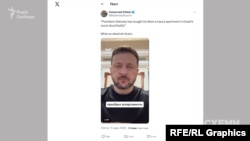 Публікація вигаданої новини про Володимира Зеленського у соцмережі X (колишній Twitter) анонімним акаунтом Concerned Citizen, або «Небайдужий громадянин»