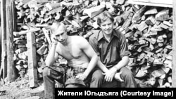 Путин и его однокурсник Александр Григорьев в Усть-Нембазе