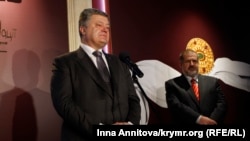 Петро Порошенко (зліва), Рефат Чубаров 