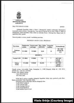 Detalji o letu kojim je u Banjaluku trebao da doleti premijer Srbije Đuro Macut